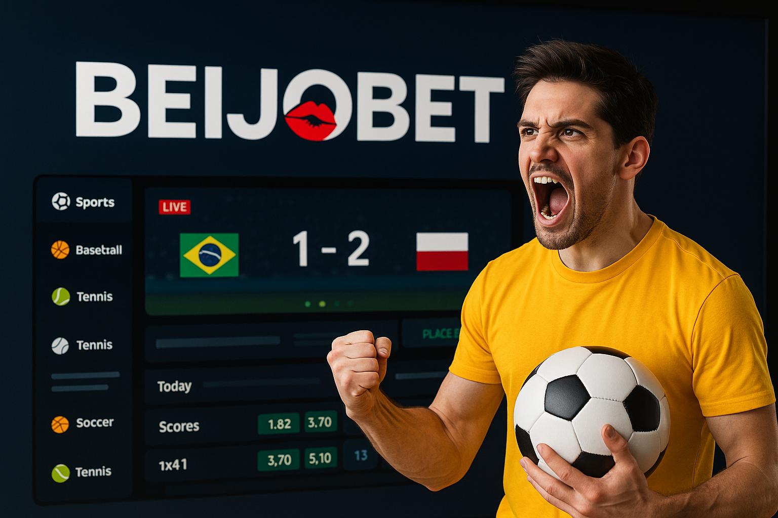 Apostas esportivas no cassino online BEIJOBET