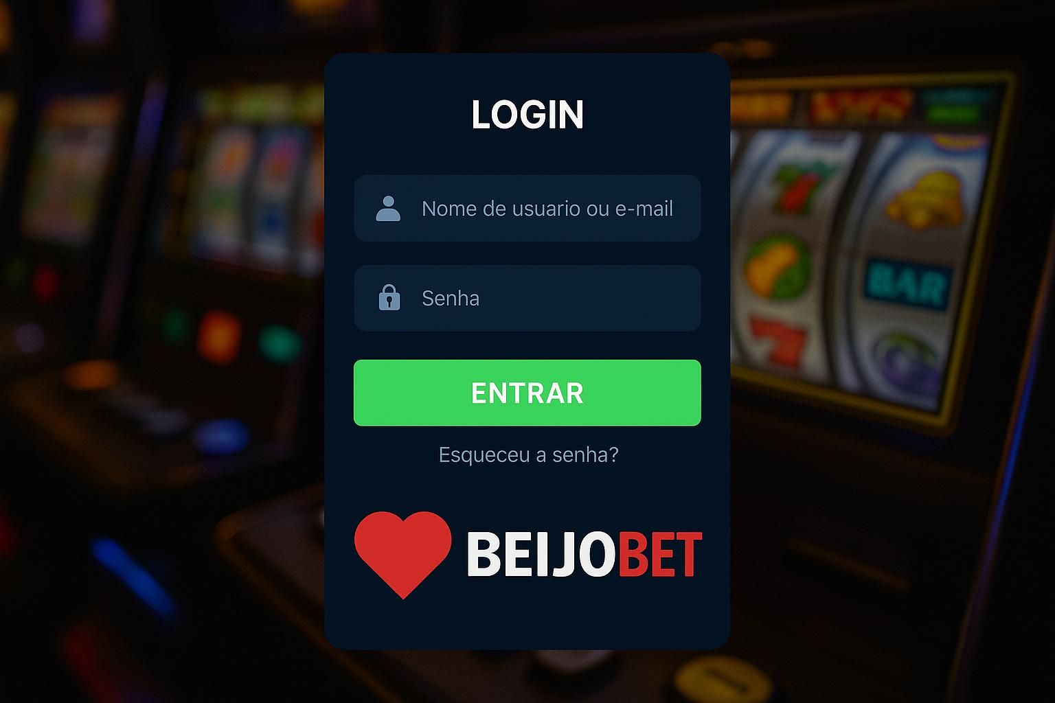 Login no Cassino BEIJOBET