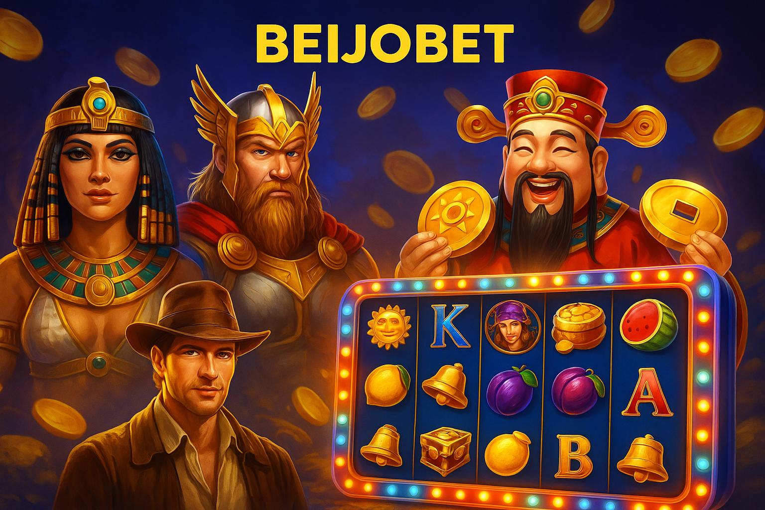 Explore o mundo das slot machines no BEIJOBET Casino